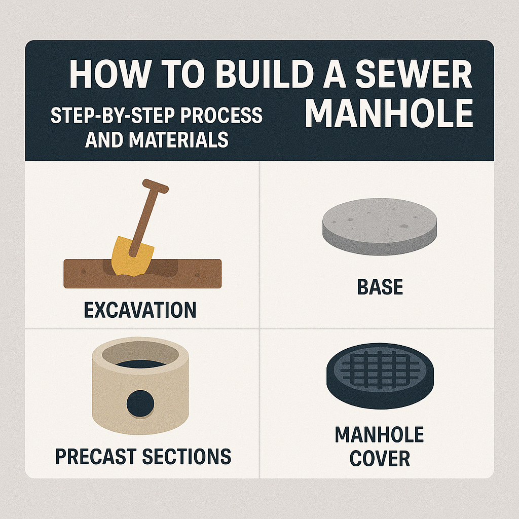 Build a Sewer Manhole – Step-by-Step Process and Materials